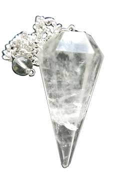 Clear Quartz Pendulum