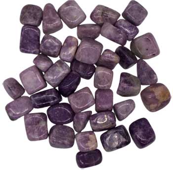 Lepidolite Tumbled Stones 1 Lb