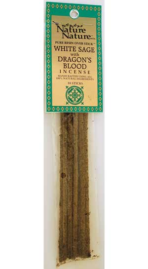 White Sage & Dragons Blood Stick 10 Pack Nature Nature