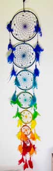 Chakra Dreamcatcher 55" - Colorful Decor