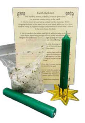 Earth Element Bath Kit for Stability & Prosperity
