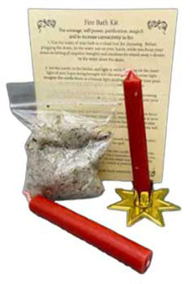 Fire Element Bath Kit for Courage & Power