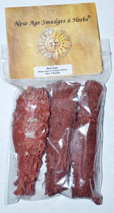 Dragons Blood Sage Smudge Stick (3-Pack)