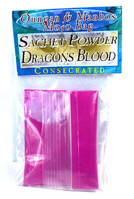 Dragons Blood Sachet Powder Consecrated .5oz