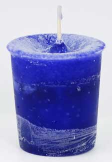 Creativity Herbal Votive - Purple (Scented)