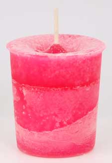 Love Herbal Votive - Bright Pink (Scented)
