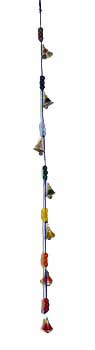 Chakra Hanging Chime Bells 28"