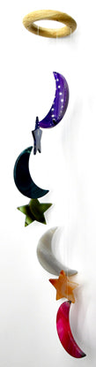 Star & Moon Agate Wind Chime