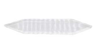 Selenite Charger Plate 7 1/2" x 1 1/2"