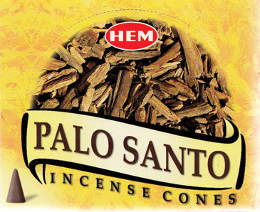 Palo Santo Hem Cone Incense - 10 Cones