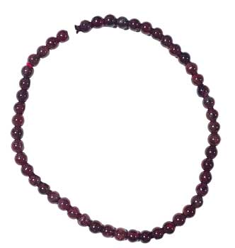 Garnet Bracelet 4mm
