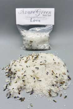 Love Bath Salts 5oz - Infused with Healing Energy