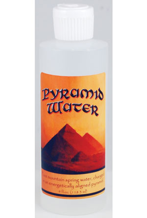 Pyramid-Charged Water for Energy Cleansing & Balance (4oz)
