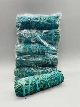 Nag Champa Sage Smudge Sticks 4" (6-pack) - Purify