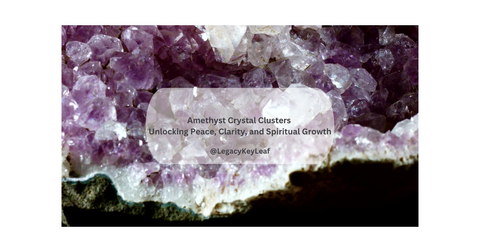 Amethyst Crystal Cluster: Unlocking Peace, Clarity, and Spiritual Growth