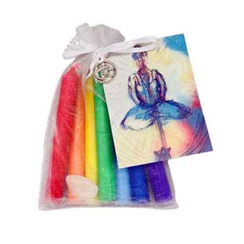 Chakra Candles Reiki Infused 7 Chakra Kit