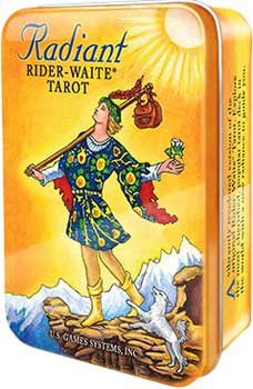Radient Rider-Waite Tarot in Tin