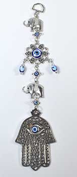 Elephant Nazar Evil Eye Protection Wall Hanging