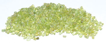 1 lb Peridot Tumbled Chips 2 mm - 4 mm