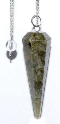 6-Sided Labradorite Pendulum