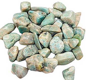 Amazonite Tumbled Stones 1 Lb