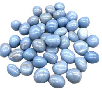 Angelite Tumbled Stones 1 lb