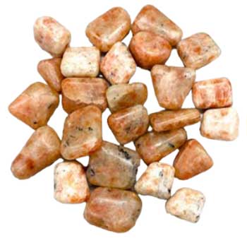 Natural Sunstone Tumbled Stones 1 Lb