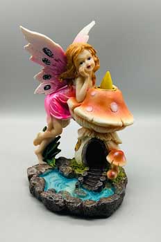 Fairy Backflow Incense Burner 6 3/4"