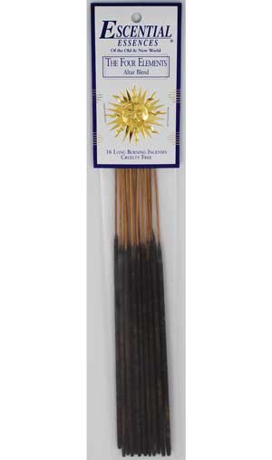 Four Elements Escential Essences Incense Sticks 16 Pack