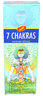 7 Chakra Sree Vani Incense Sticks (Box Of 6)