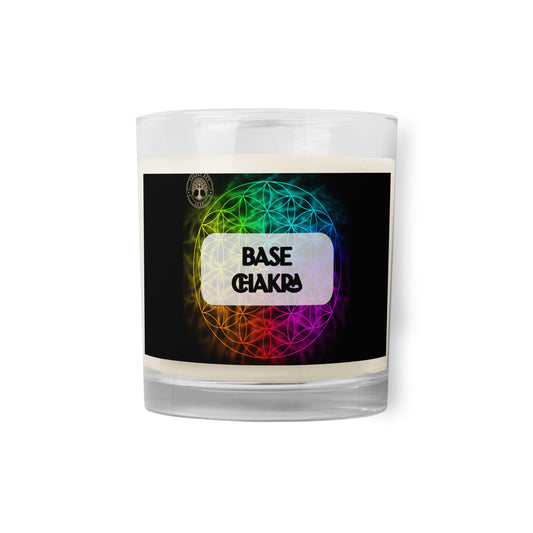 Base Chakra Glass Jar Soy Wax Candle