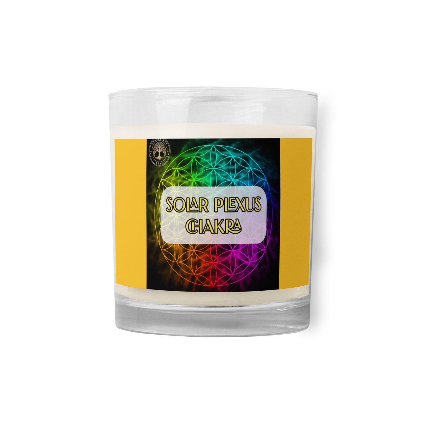 Solar Plexus Glass Jar Soy Wax Candle