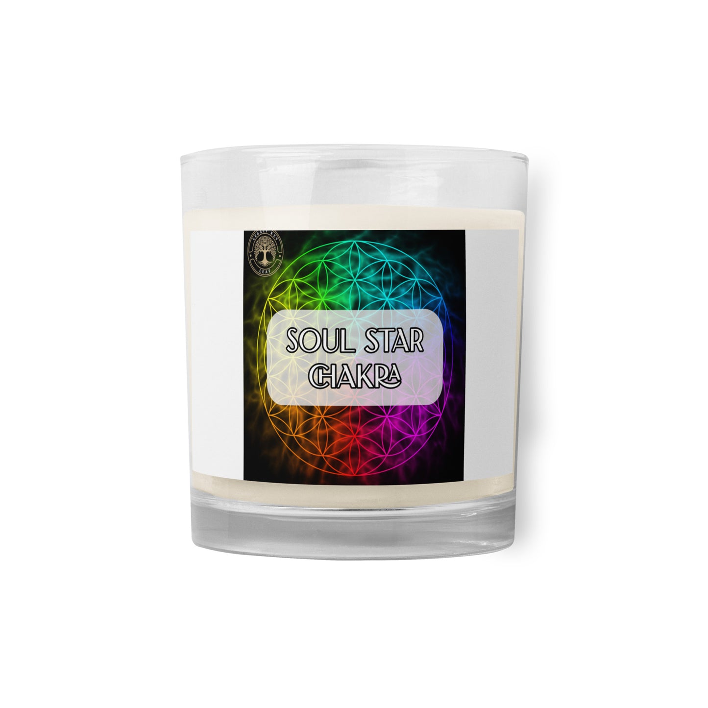 Soul Star Chakra Glass Jar Soy Wax Candle