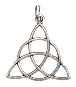 Triquetra Amulet 1 1/8"