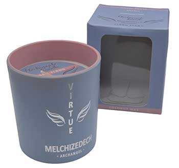 Archangel Melchizedech Virtue Candle 22 Hr