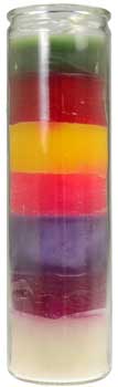 7 Day Jar Candle - 7 Colors