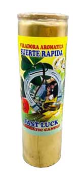 Jar Candle - Fast Luck (Suerte Rapida) (Scented)