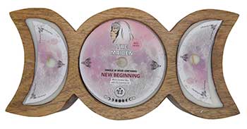 Maiden New Beginning Triple Moon Candle 60 Hr