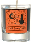 Black Cat Herbal Votive Candle (Scented)