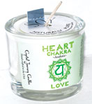 Heart Chakra Soy Votive Candle (Scented)