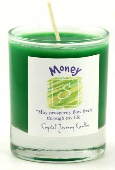 Money Soy Votive Candle (Scented)