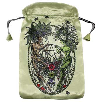 Magickal Botanical Tarot Bag 6" X 9"