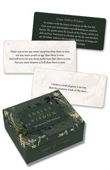 Leaves Of Wisdom Card Deck By Walt Wisdom