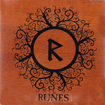 Wooden Runes With Box