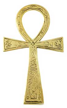 Ankh Brass 3 1/2"  X 6 1/2"