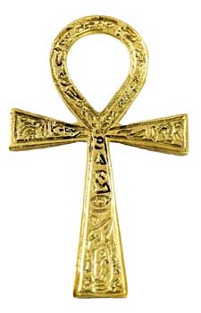 Ankh Brass 2 3/8" X 4"