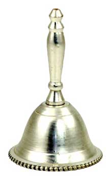 Unadorned Altar Bell 2 1/2"