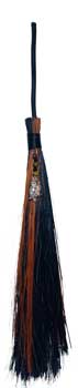 Owl Black & Brown Broom 21"