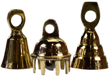 Brass Bell 3/4" (Set Of 12)