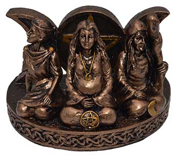 Mother Maiden Crone Card Holder 2 1/4"